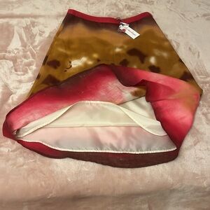 Final Sale! Elegant Multicolor Linen Skirt (27")